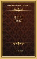 Q. E. D. 143710522X Book Cover