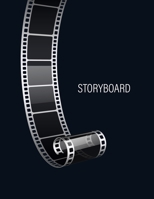 6-Panel Storyboard Notebook: Professional Layout with Narration Lines on 8.5 x 11 inches Book Size with 150 pages for Animators, Directors, Filmmakers, TV Producers, Creatives & Social Media Content V 1654984892 Book Cover