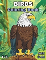 BIRDS COLORING BOOK B0CLB87M2C Book Cover