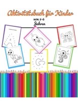 Aktivit�tsbuch f�r Kinder von 3-6 Jahren: ein perfektes Geschenk f�r Weihnachten, verbinde die Punkte, Meerestiere F�rbung, Vogel F�rbung B08MRW6TX9 Book Cover
