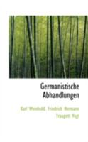 Germanistische Abhandlungen 052671171X Book Cover