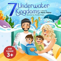 Seven underwater kingdoms: Children bedtime story about ocean B098GTJSVK Book Cover