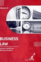 Business Law Volume 2 1787151999 Book Cover