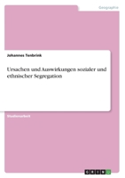 Ursachen und Auswirkungen sozialer und ethnischer Segregation 3346619494 Book Cover