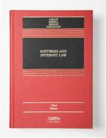 Software And Internet Law 0735558647 Book Cover