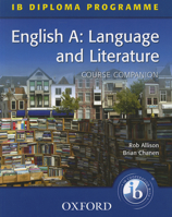 IB Diploma Course Companion: English A Language and Literature 0199135428 Book Cover