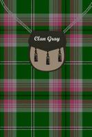 Clan Gray Tartan Journal/Notebook 1099593425 Book Cover