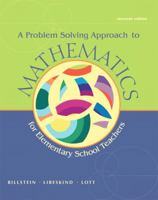 A problem solving approach to mathematics for elementary school teachers 0321331796 Book Cover