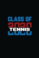 Class Of 2020 Tennis: Senior 12th Grade Graduation Notebook 170372819X Book Cover