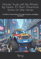 Monster Trucks with Big Wheels, Big Hearts: 10 Short Adventures Stories for Little Heroes: A Children’s Picture Book of Courage, Kindness, and Mighty Machines B0GNT93MBF Book Cover