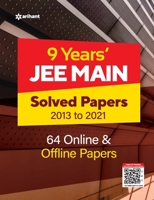 9 Years Solved Papers JEE Main 2022 9325796120 Book Cover