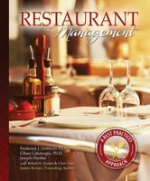 Restaurant Management: A Best Practices Approach 1465266003 Book Cover