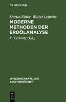 Moderne Methoden Der Erdölanalyse 311256801X Book Cover