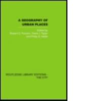 Geography of Urban Places 0415489571 Book Cover