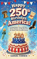 Happy 250th Birthday, America!: A Young Reader's Tour of 250 Years - Stories, Surprises, and Big Ideas from the Nation's Most Incredible Journey B0H5VJQK1W Book Cover