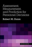 Assessment, Measurement, and Prediction for Personnel Decisions 0805815775 Book Cover