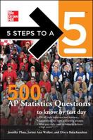 5 Steps to a 5 500 AP Statistics Questions to Know by Test Day 007178070X Book Cover