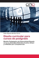 Diseno Curricular Para Cursos de Postgrado 3659062839 Book Cover