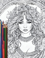 COLORING BOOK: COLORING BOOK:WITH FLOWERS FOR ADULTS B0CRKYR487 Book Cover