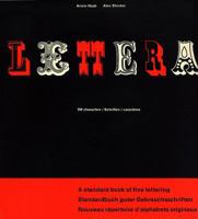 Lettera, Vol. 1: A Standard Book of Fine Lettering 3721200381 Book Cover