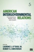 American Intergovernmental Relations: Foundations,perspectives, And Issues 1568024053 Book Cover