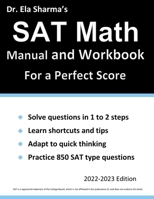 SAT Math Manual and Workbook: For the New SAT B0C1JB5573 Book Cover