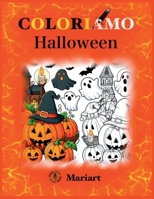 Coloriamo Halloween (Italian Edition) B0CP9GWPDL Book Cover