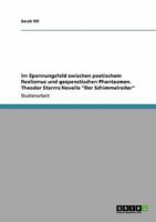 Im Spannungsfeld zwischen poetischem Realismus und gespenstischen Phantasmen. Theodor Storms Novelle "Der Schimmelreiter" 3640326377 Book Cover