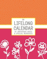 My Lifelong Calendar of Important Dates & Special Memories: Perpetual Calendar for Birthdays, Anniversaries and Notable Events 1690846666 Book Cover