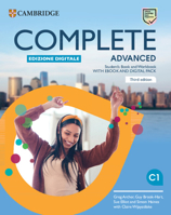 Complete Advanced Student's Book and Workbook with eBook and Digital Pack (Italian Edition-Bsmart) 1009162551 Book Cover