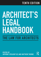 Architect's Legal Handbook 0367233681 Book Cover