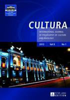 Cultura Vol. 10, No. 1 (2013) 3631647557 Book Cover