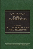 Managing Public Enterprises 0275909093 Book Cover