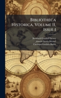 Bibliotheca Historica, Volume 11, Issue 1 1245007262 Book Cover