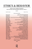 Academic Dishonesty: A Special Issue of Ethics & Behavior 0805897038 Book Cover