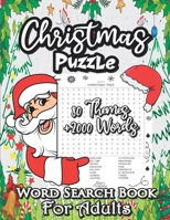 Christmas Word Search Puzzle Book For Adults: Large Print Christmas Wordsearches Activity Games For Adults. Exercise Your Brain & Nourish Your Spirit B08P2C6DYV Book Cover