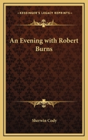 An Evening with Robert Burns 1162725044 Book Cover