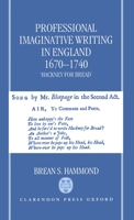 Professional Imaginative Writing in England, 1670-1740: 'Hackney for Bread' 0198112998 Book Cover