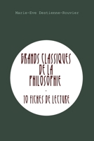 Grands classiques de la philosophie: 10 fiches de lecture B0CKNYD8LK Book Cover