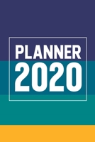 Planner 2020: Year Monthly Pocket Planner: 12 Month Calendar Schedule Organizer and Hand Lettering Notebook. Awesome gift idea for your husband and wife. 6x9 inches, 100 pages. 1696308712 Book Cover