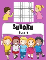 SUDOKU Band 4: 150 Kinder Sudoku Mit Lösungen | Einfach | 1 Gitter Par Page | Großes Format, 8,5x11 " (Mein Lieblings-Sudoku für Kinder) (German Edition) B0884CJNFV Book Cover