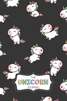 The Unicorn Journal: Personal Diary for Girls. Blank and Lined Pages with Cute Unicorn Illustrations, Mood Tracker, Outfit Planner and Highs and Lows Pages. 169253484X Book Cover