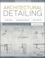 Architectural Detailing: Function - Constructibility -  Aesthetics 0471547921 Book Cover