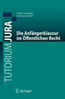 Die Anfängerklausur im öffentlichen Recht 3642147968 Book Cover