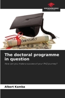 The doctoral programme in question 6630020669 Book Cover