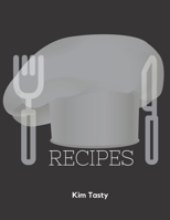 Recipes: Recipes-trim-size-book-to-write-in-8.5-x-11-no-bleed-126-pages-cover-size-17.54-x-11.25-inch 1711079316 Book Cover