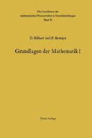 Grundlagen Der Mathematik I 3642868959 Book Cover