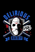 Women's Delirious Army - Premium: Blank Lined Notebook Journal for Work, School, Office 6x9 110 page 1677048999 Book Cover