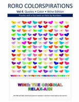RORO Colorspirations Vol 4: Wine Edition 36 Puzzles with a fun twist on Paint-By-Number B0G1YBSGZY Book Cover
