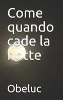 Come Quando Cade La Notte: Pensieri Sparsi Nel Buio 1091690413 Book Cover